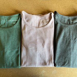Free Assembly Ribbed SS T-Shirts (Set of 3)